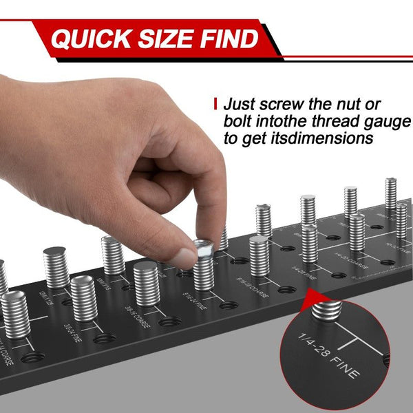 Bolt Size and Thread Gauge