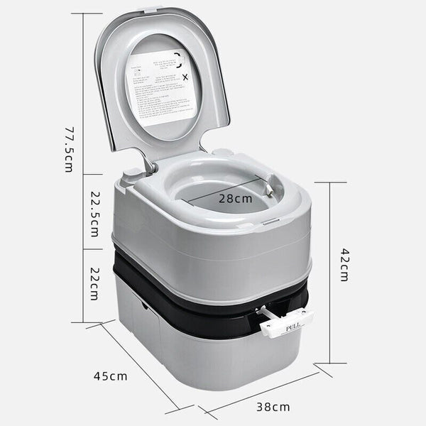 PORTABLE TOILET 24L