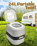 PORTABLE TOILET 24L