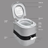 PORTABLE TOILET 24L