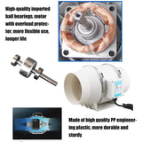 Inline Extractor Fan Exhaust Duct Fan