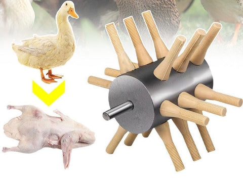 Chicken Plucker Drill Attachment