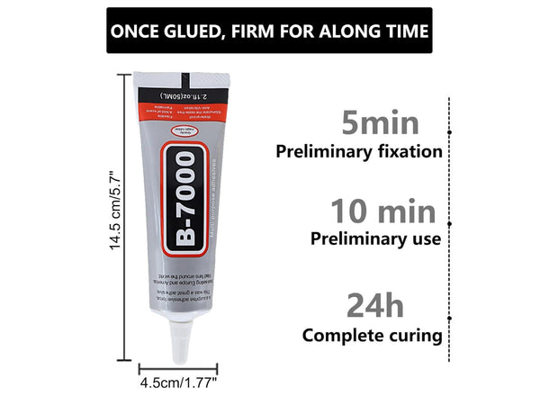 50ML Multi-Purpose Adhesive Glue B-7000, Ideal for Phone Table Repair