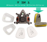 3M Reusable Respirator 6200 For Painting, Welding, Polishing