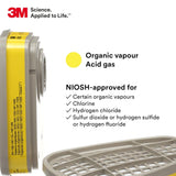 3M Reusable Respirator 6200 For Painting, Welding, Polishing