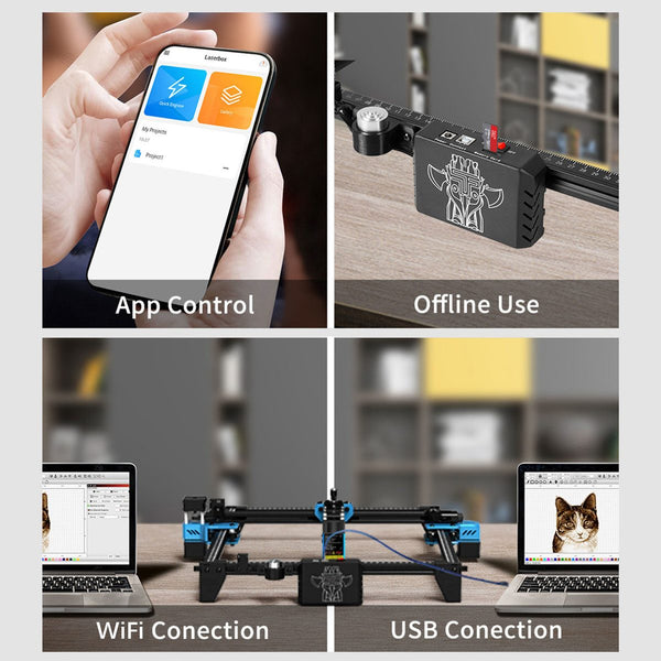 Laser Engraver DIY Engraving Cutting Machine