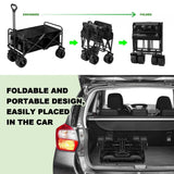 New Camping Trolley Garden Cart Wagon