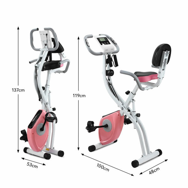 Exercise X Bike Trainer Recumbent Gym Fitness Workout Bicycle