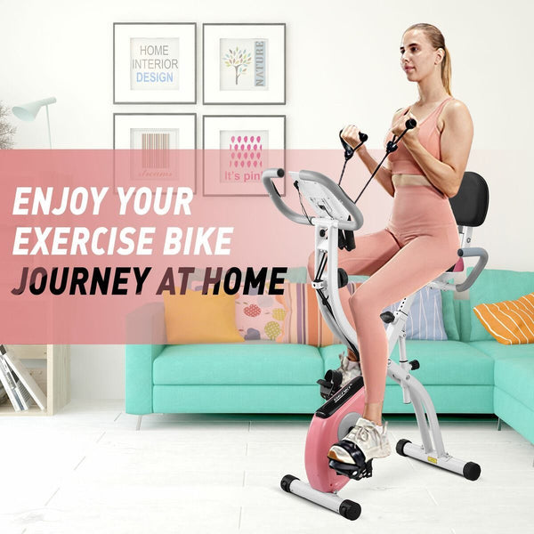 Exercise X Bike Trainer Recumbent Gym Fitness Workout Bicycle
