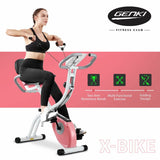Exercise X Bike Trainer Recumbent Gym Fitness Workout Bicycle