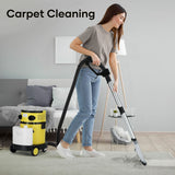 17Kpa Carpet Cleaner Machine 5in1 Wet Dry Floor Vacuum Cleaning Sofa Upholster