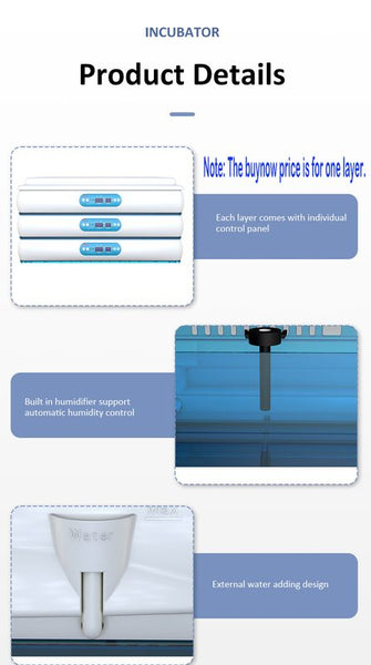 120 Egg Incubator