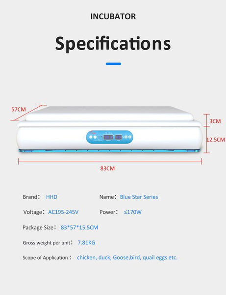 120 Egg Incubator