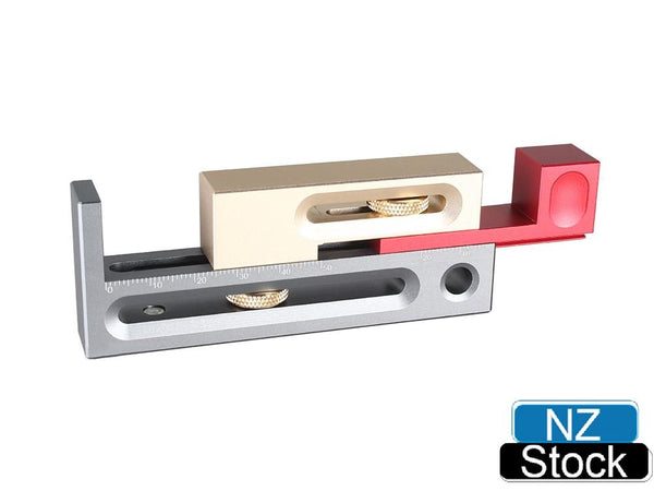 Woodworking Mortise Tenon Measuring Gauge Saw Slot Adjuster