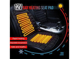 12V Heated Car Seat Cushion Cover Seat Heater Warmer Winter
