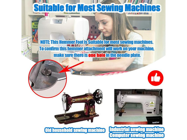 Sewing Machine Foot Hemmer