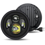 Pair 7'' Inch Round LED Headlights Projector Hi/Lo Beam