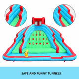 Inflatable Water Slide Water Park Jumping Castle Bouncer House Splash Pool Toy