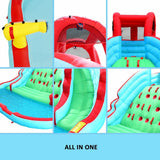 Inflatable Water Slide Water Park Jumping Castle Bouncer House Splash Pool Toy