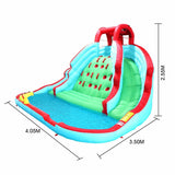 Inflatable Water Slide Water Park Jumping Castle Bouncer House Splash Pool Toy