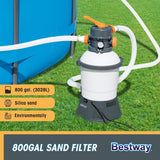 Sand Filter Pump Bestway Flowclear 800Gal