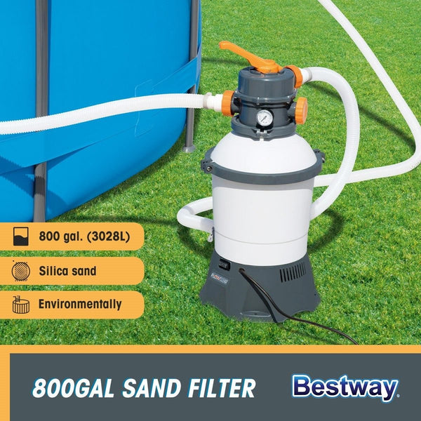 Sand Filter Pump Bestway Flowclear 800Gal