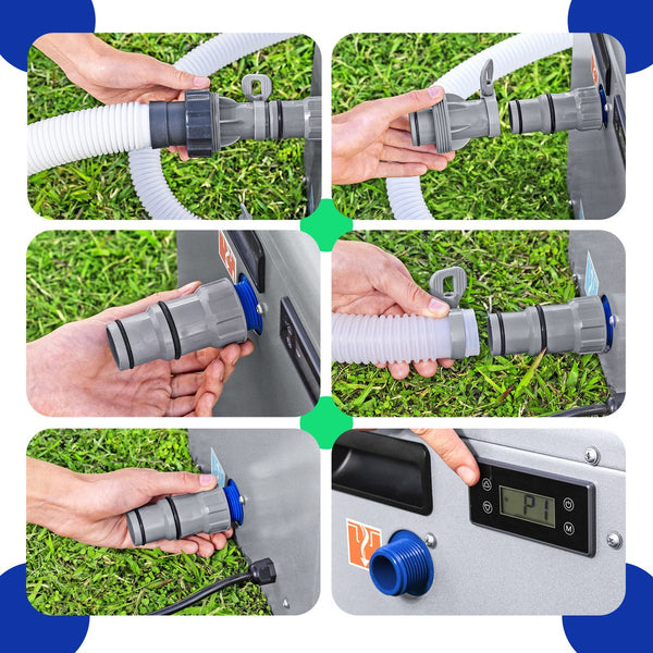 Bestway Pool Heater 4KW Above Ground Flowclear Water Temperature Heating