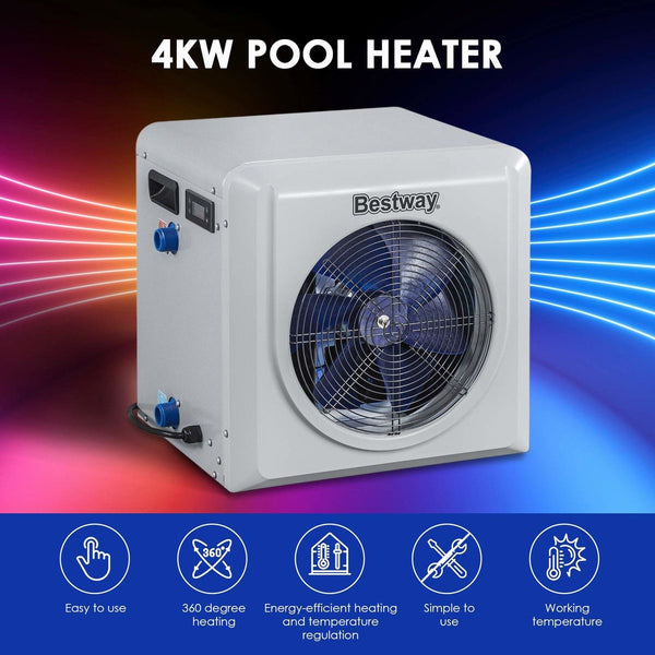 Bestway Pool Heater 4KW Above Ground Flowclear Water Temperature Heating