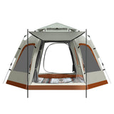 5 Man Camping Tent Instant Auto Pop Up Beach Shelter Sun Shade Picnic Hiking