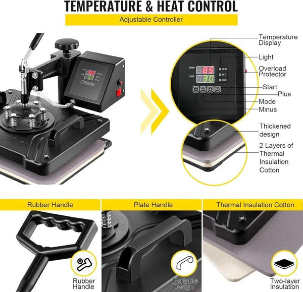 Heat Press Machine On
