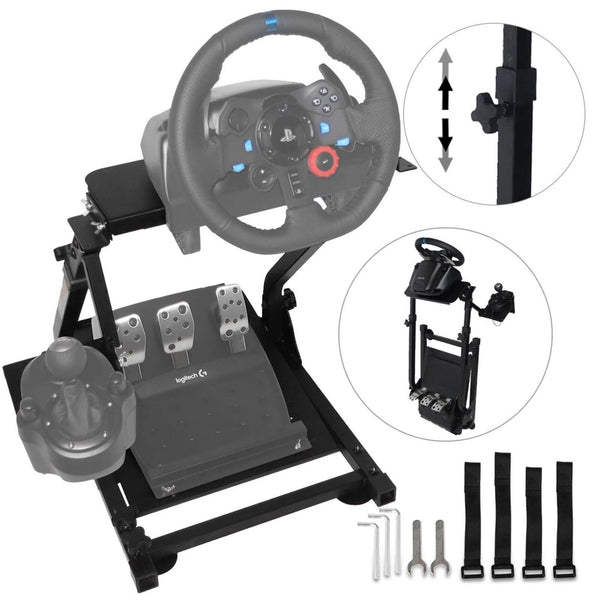 Adjustable Gaming Racing Simulator Wheel Stand