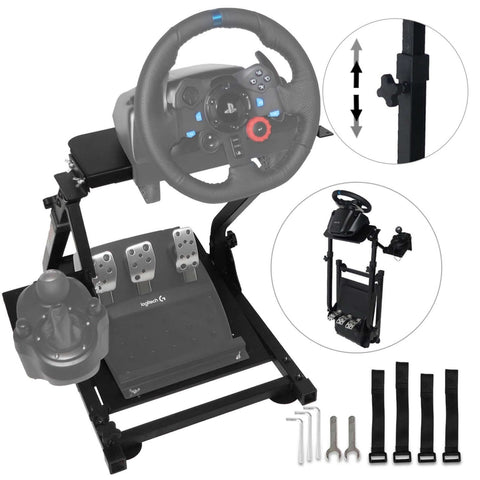 Adjustable Gaming Racing Simulator Wheel Stand