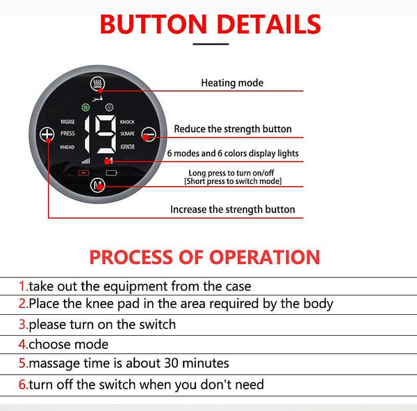 Heated Knee Massager
