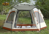 5 Man Camping Tent Instant Auto Pop Up Beach Shelter Sun Shade Picnic Hiking