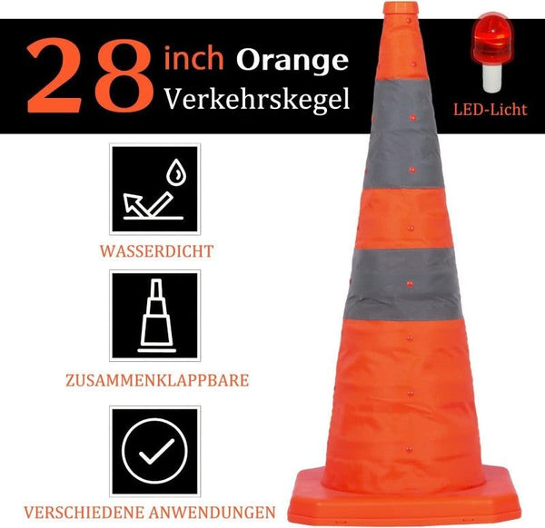 Collapsible Safety Cone Traffic Cones
