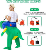 Dinosaur Ride On Adults Inflatable Costume