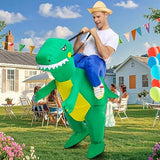 Dinosaur Ride On Adults Inflatable Costume