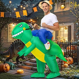Dinosaur Ride On Adults Inflatable Costume
