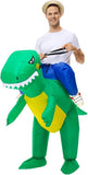 Dinosaur Ride On Adults Inflatable Costume