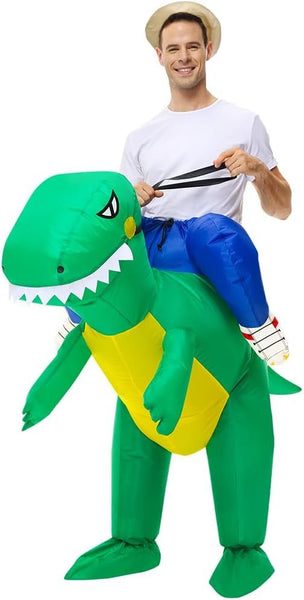 Dinosaur Ride On Adults Inflatable Costume