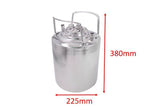 10L Stainless Steel Keg Ball Lock Corny OB Keg Cornelius Style Soda