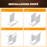 3 Hole Chicken Nesting Box Roll Away Chook Hen Laying Boxes Modular Nest House