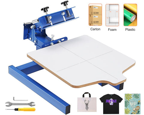 1 Station Screen Printing Machine