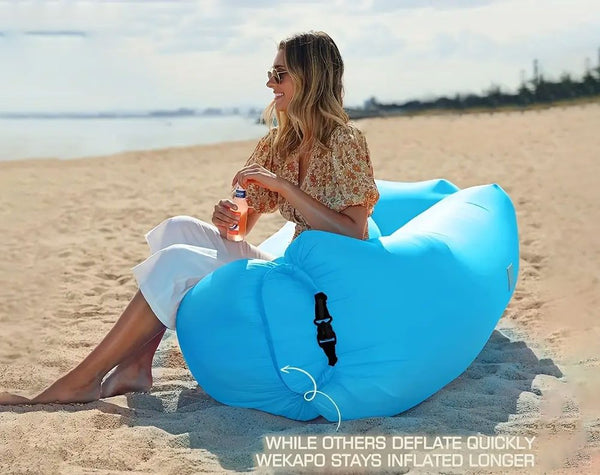 Inflatable Lounger Air Sofa Chair Camping & Beach Accessories