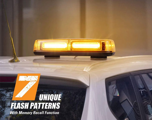 Amber LED Beacon Strobe Flashing Light