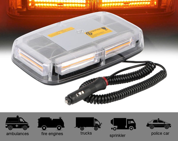 Amber LED Beacon Strobe Flashing Light