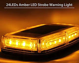 Amber LED Beacon Strobe Flashing Light