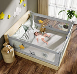 Baby Bed Rail 1.5m, Kids Safe Toddler Fence 150cm