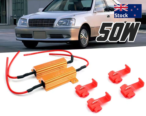 12V 50W LED Load Resistor 2pc