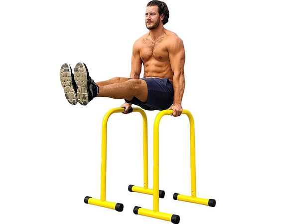 Dip Bar Parallette Training Bars Set - Pair